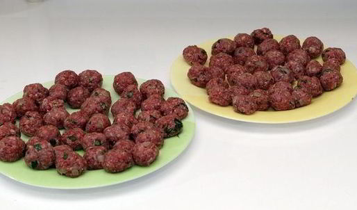 паста феттуччине с нежными итальянскими тефтельками