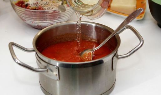 паста феттуччине с нежными итальянскими тефтельками