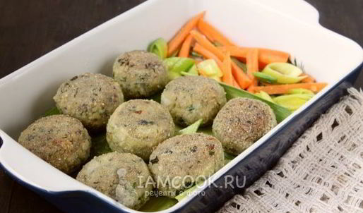 рыбные тефтели в духовке