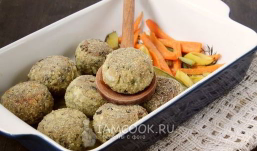 рыбные тефтели в духовке