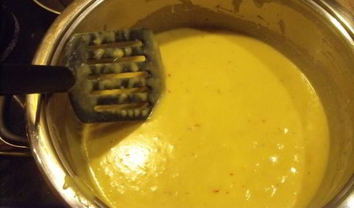 тефтели барселонские с шафрановым соусом