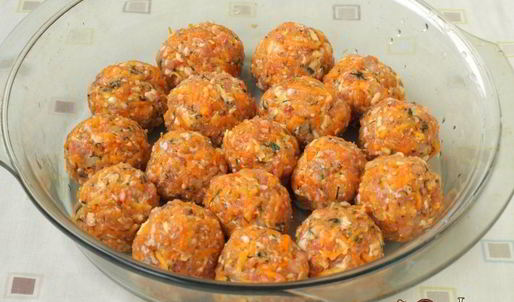 тефтели из индюшиного фарша с тыквой