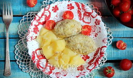 тефтели из свинины с картошкой