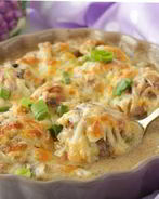 Тефтели под грибным соусом