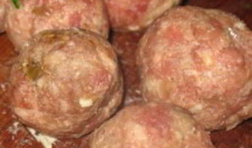 тефтели с брынзой