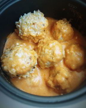 Тефтели с рисом в мультиварке