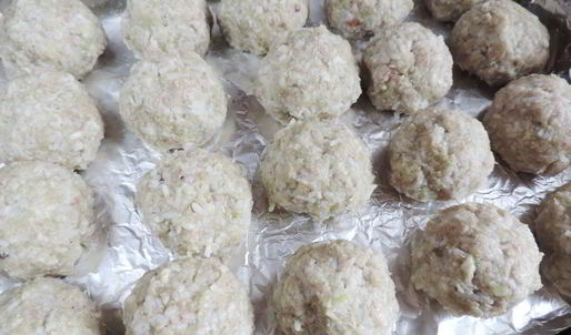 тефтели с цветной капустой