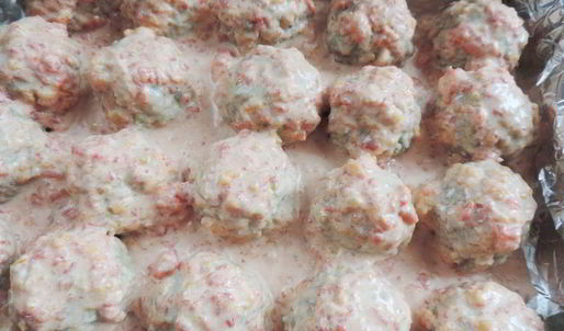 тефтели с цветной капустой