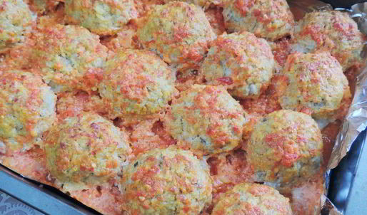 тефтели с цветной капустой