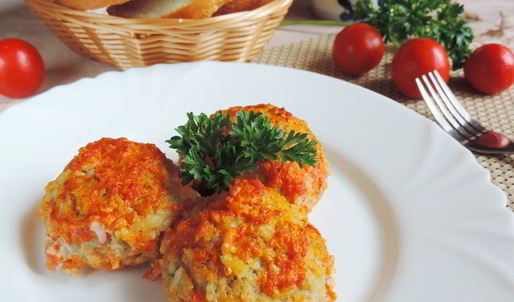 тефтели с цветной капустой