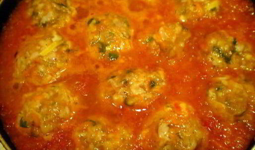 тефтели с тыквой в тыквенном соусе