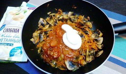 тефтели слободские в грибной подливе