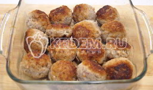 тефтели в духовке