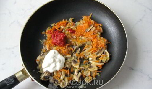 тефтели в грибном соусе