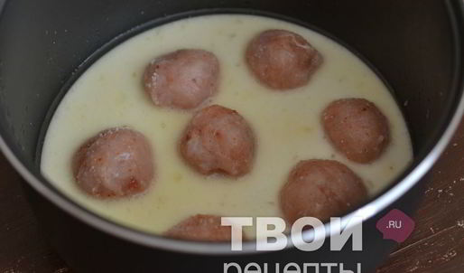 тефтели в сливочном соусе