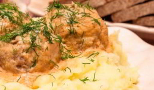 тефтели в томатно-сметанном соусе