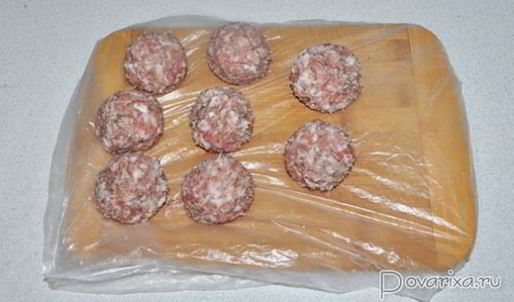 тефтели, запеченные в багете