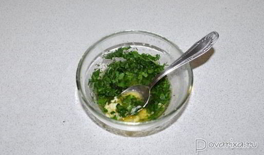 тефтели, запеченные в багете