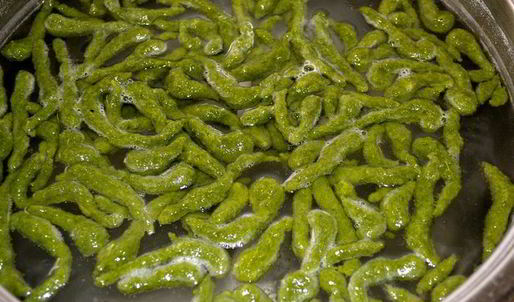 тирольские клецки со шпинатом