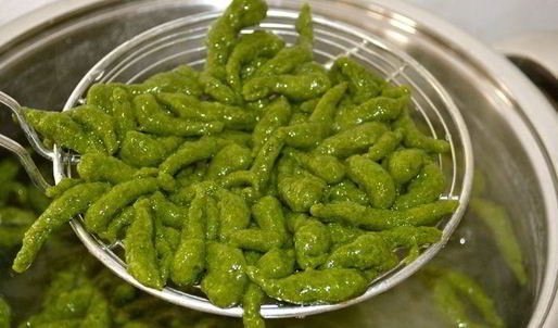 тирольские клецки со шпинатом