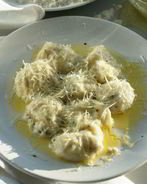 Творожные ньокки с базиликом