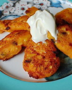 Ленивые тыквенные вареники