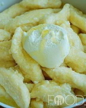 Ленивые вареники на кефире