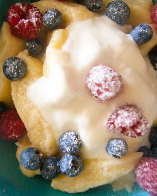 Нежные ленивые вареники к завтраку