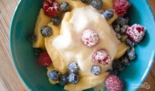 нежные ленивые вареники к завтраку