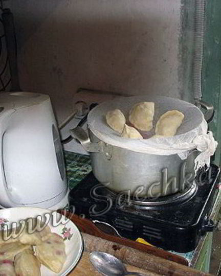 Рецепт паровых вареников