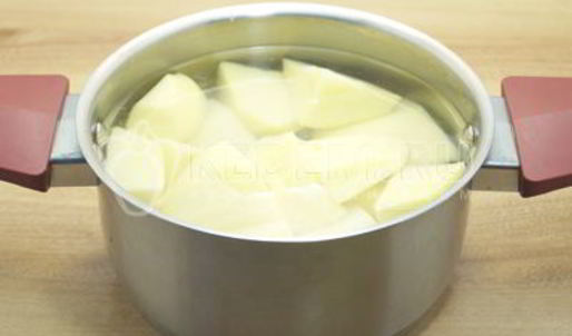 постные ленивые вареники с картофелем