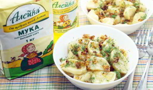 постные ленивые вареники с картофелем