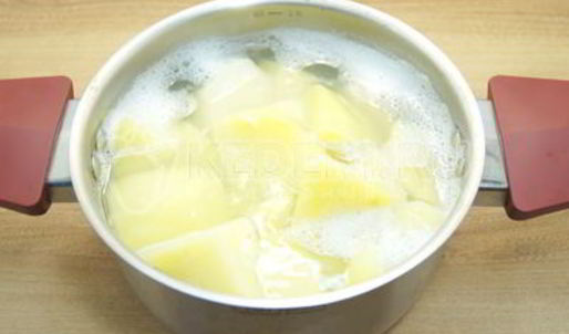 постные ленивые вареники с картофелем