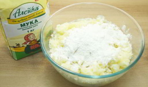 постные ленивые вареники с картофелем