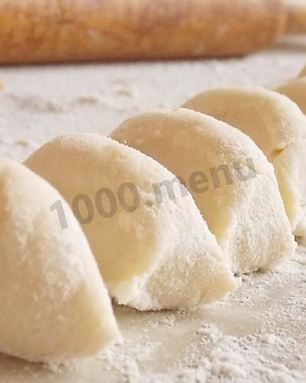 Тесто на вареники с яйцом