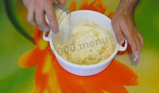 тесто на вареники с яйцом