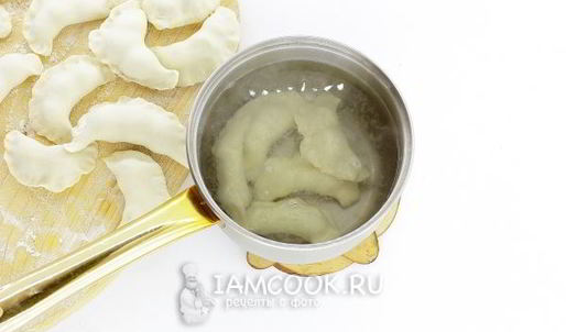 вареники с черешней