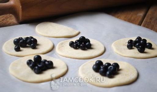 вареники с черникой на кефире