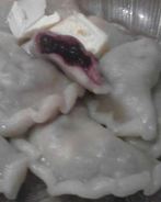 Вареники с черникой