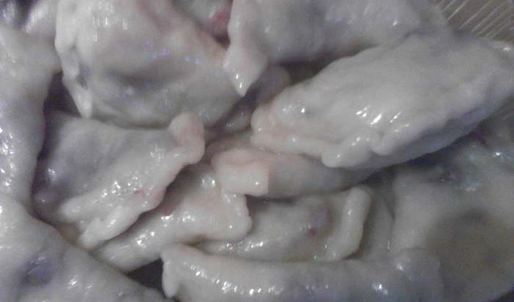 вареники с черникой