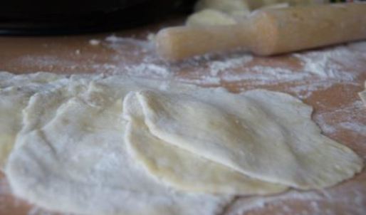 вареники с форелью и рикоттой