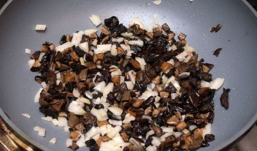 вареники с гречкой и грибами