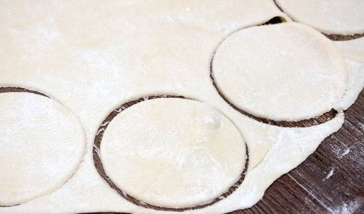 вареники с гречкой и грибами