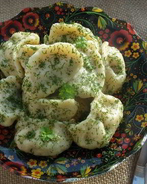 Вареники с картофелем и грибами Самые любимые