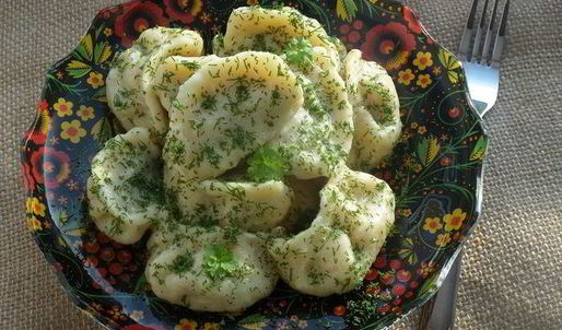 вареники с картофелем и грибами самые любимые