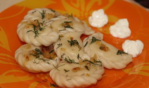 вареники с картофелем