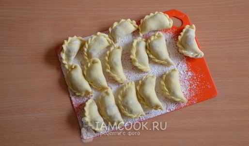 вареники с клубникой на кефире