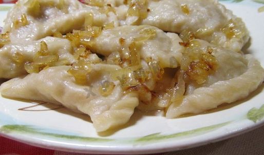 вареники с квашеной капустой постные