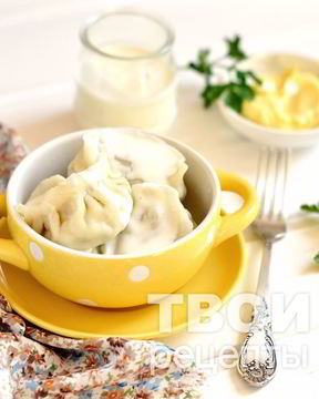 Вареники с салом