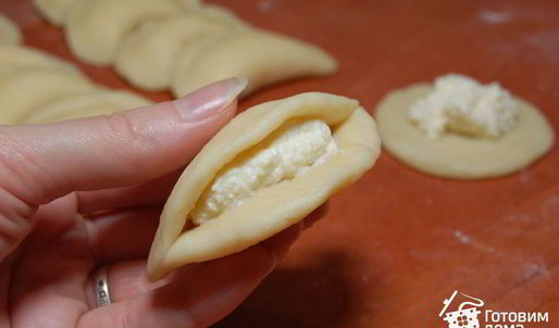 вареники с творогом на заварном тесте